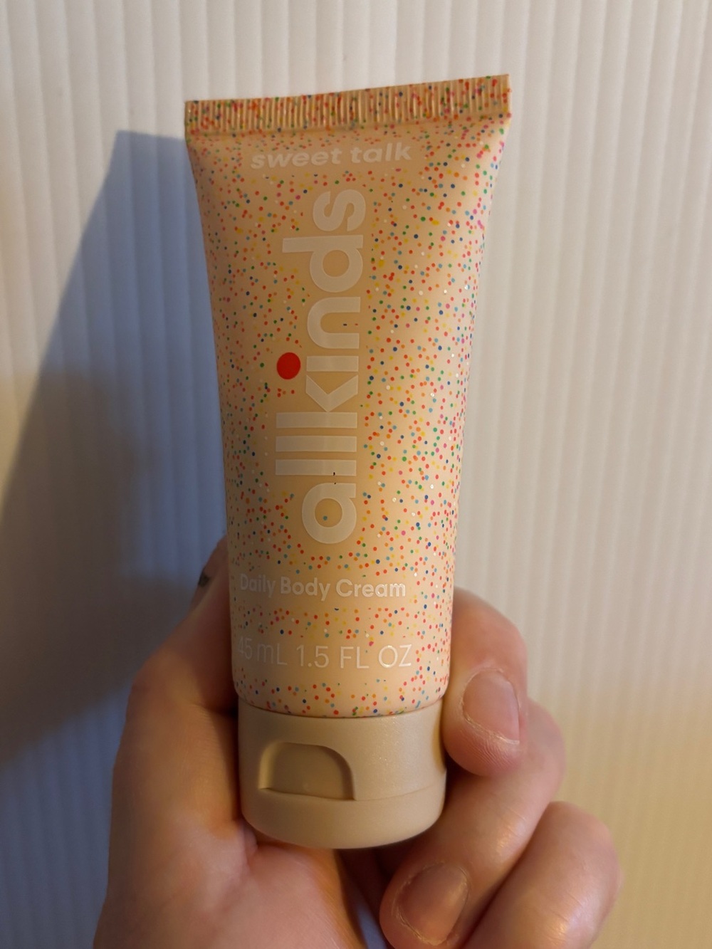 Sweet Talk Daily Body Cream - Peach Confetti